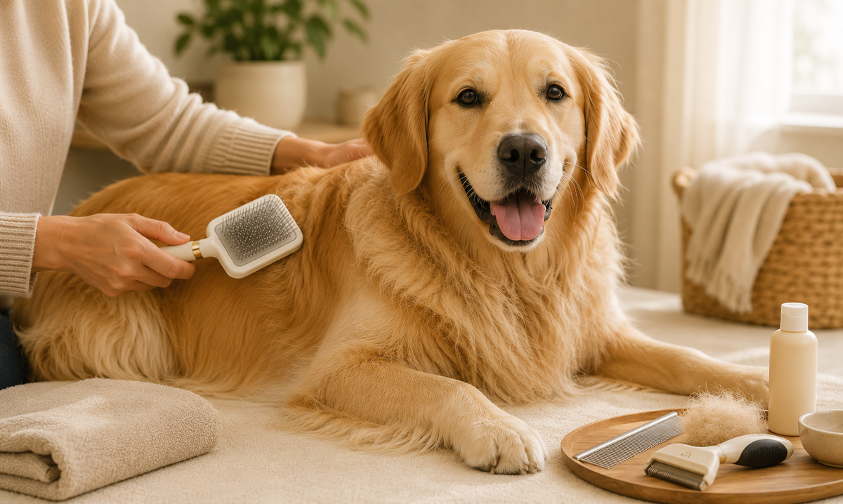 Golden Retriever Grooming Guide