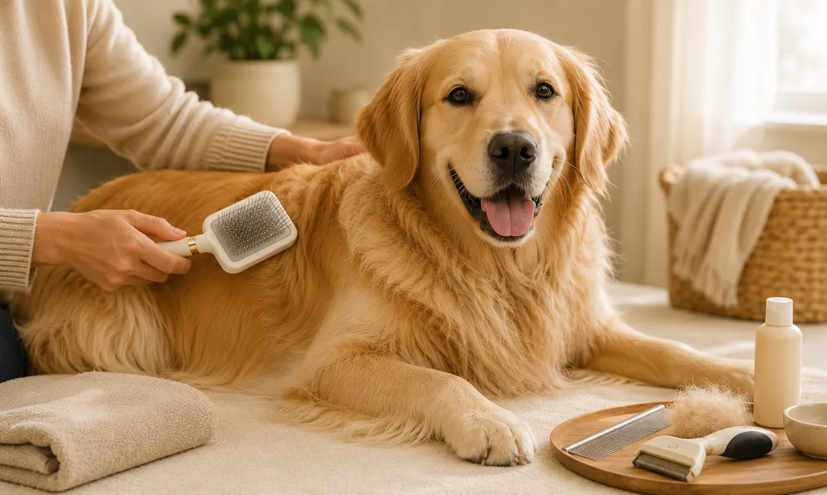 Golden Retriever Grooming Guide