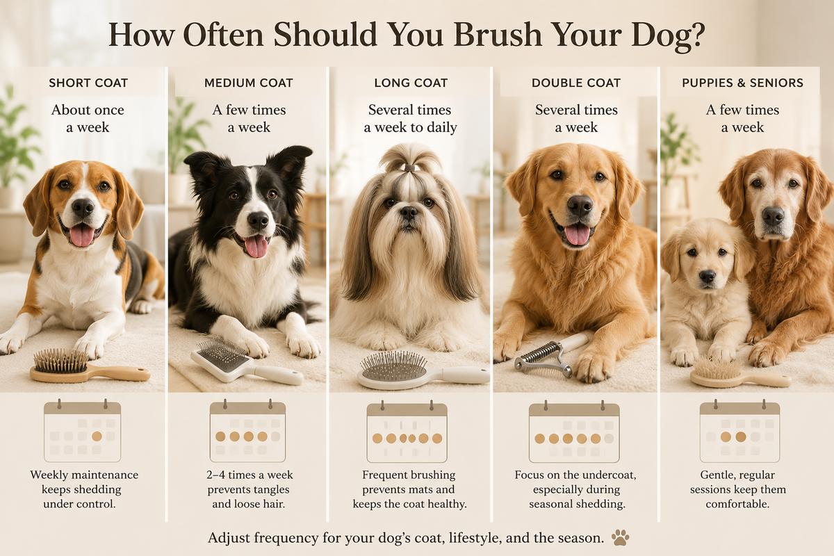 How Often Should You Brush Your Dog?